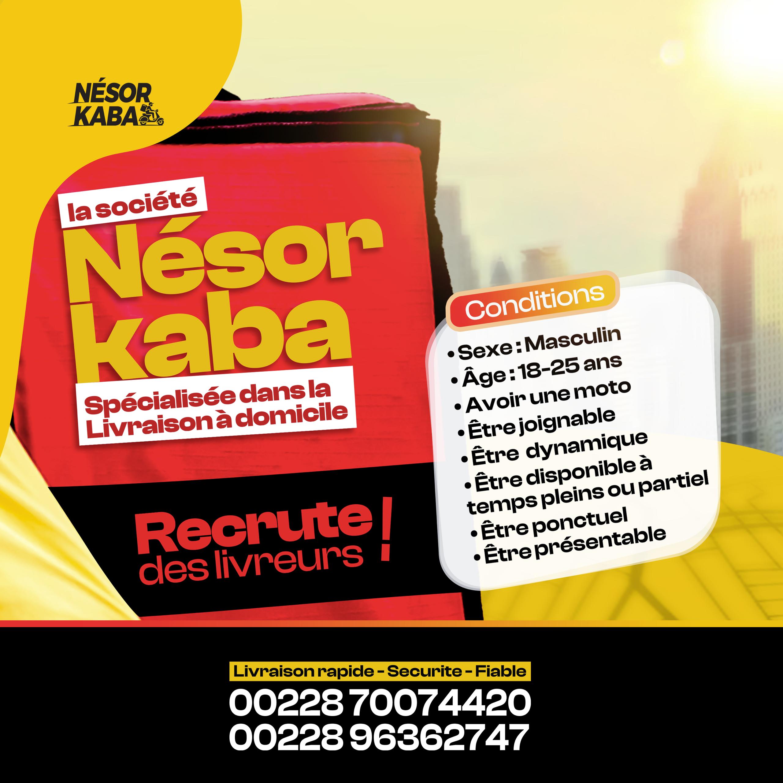 Couverture NESOR KABA