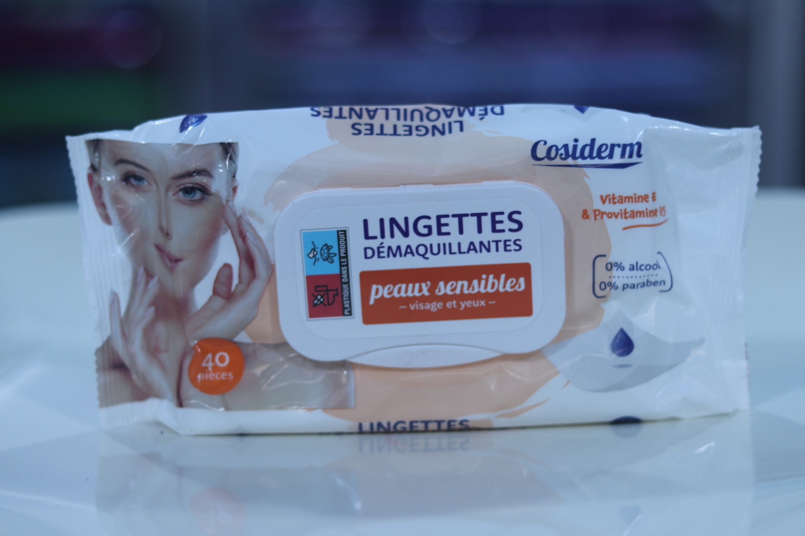 COSIDERM LINGETTES DEMAQUILLANTES