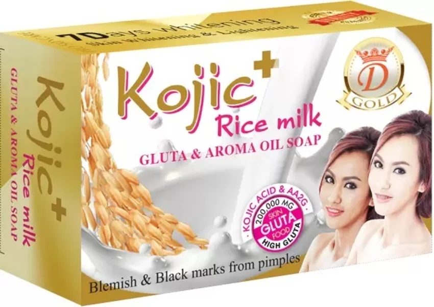 KOJIC + RICE MILK GLUTA & AROMA OIL SOAP